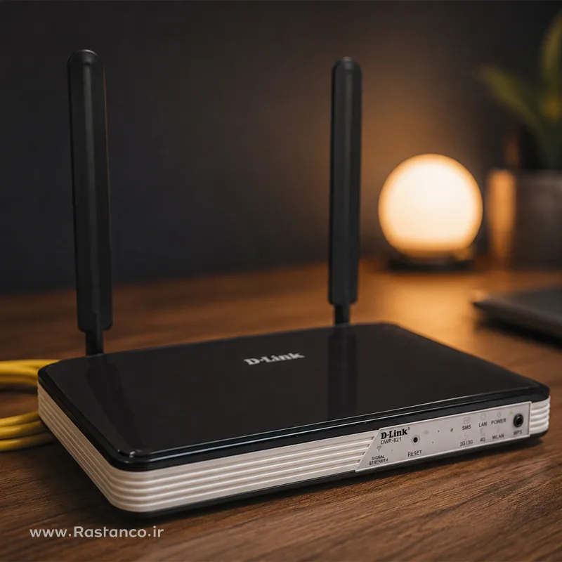 مودم روتر سیم کارتی 4G LTE دی لینک مدل D-Link DWR-921 آنلاک با پشتیبانی از تمامی سیم‌کارت‌های ایران